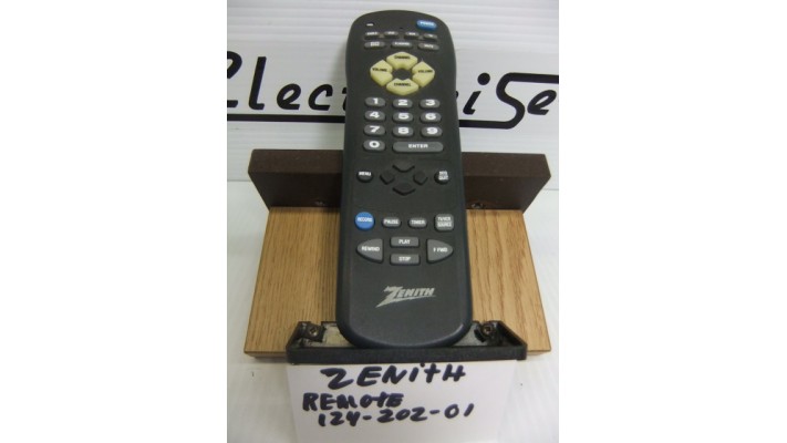 Zenith 124-202-01 remote control .
